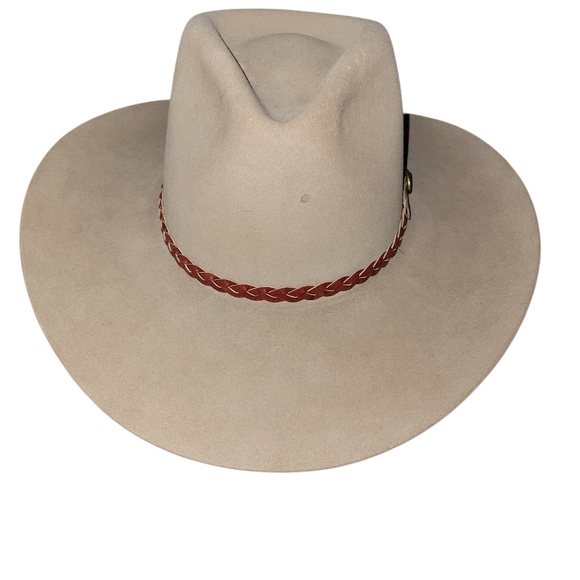 Vintage Stetson Gallup Cowgirl Hat Tan - Picture 3 of 11